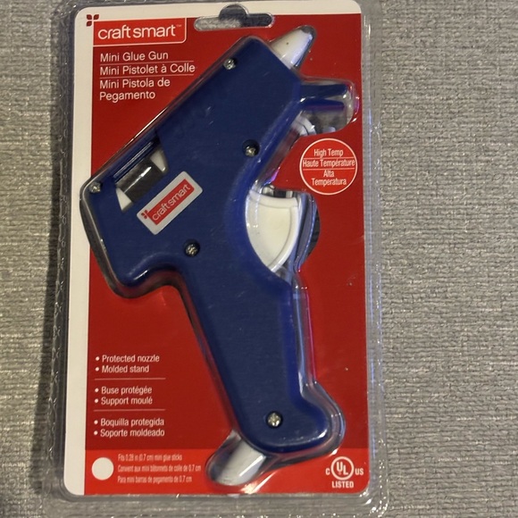 Other - Blue Mini Glue Gun & Glue